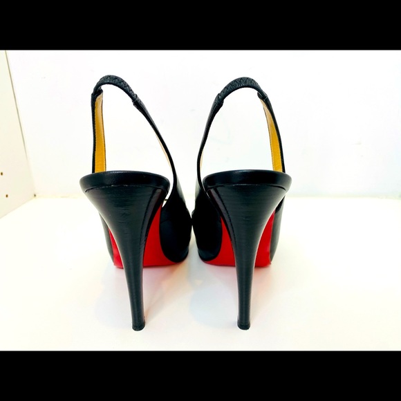 Christian Louboutin Very Prive 120 KID Peeptoe - Picture 6 of 9